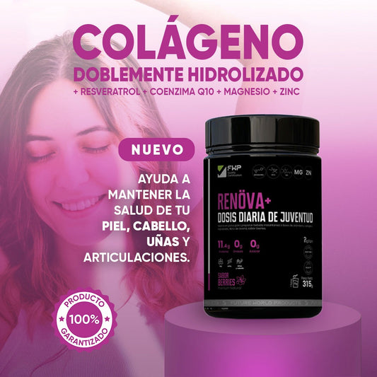 Colágeno RENOVA Doblemente Hidrolizado🫐